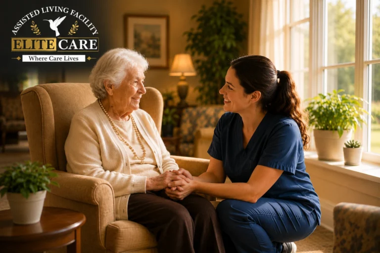 Florida state license displayed at Memory Care Facility in Lakeland, demonstrating compliance, safety, and trusted senior care services.